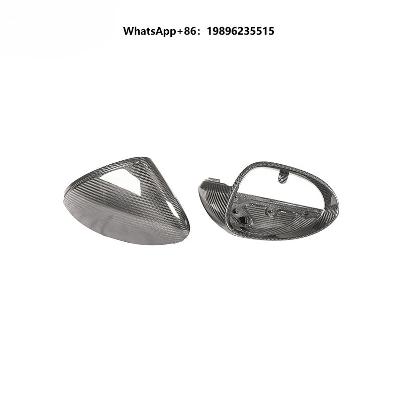 KM Replacement Dry Carbon Fiber Rearview Mirror Cover