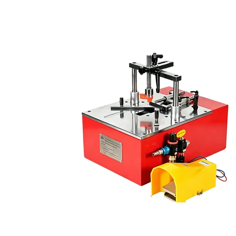 Desktop pneumatic photo frame angle pressing machine with high precision and easy operation