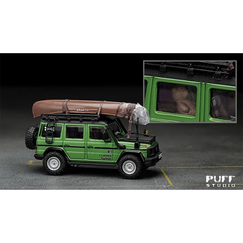 PuffStudio 1/64 Boat Kit Suitable for Car Model Modification Accessories Resin Model view 2