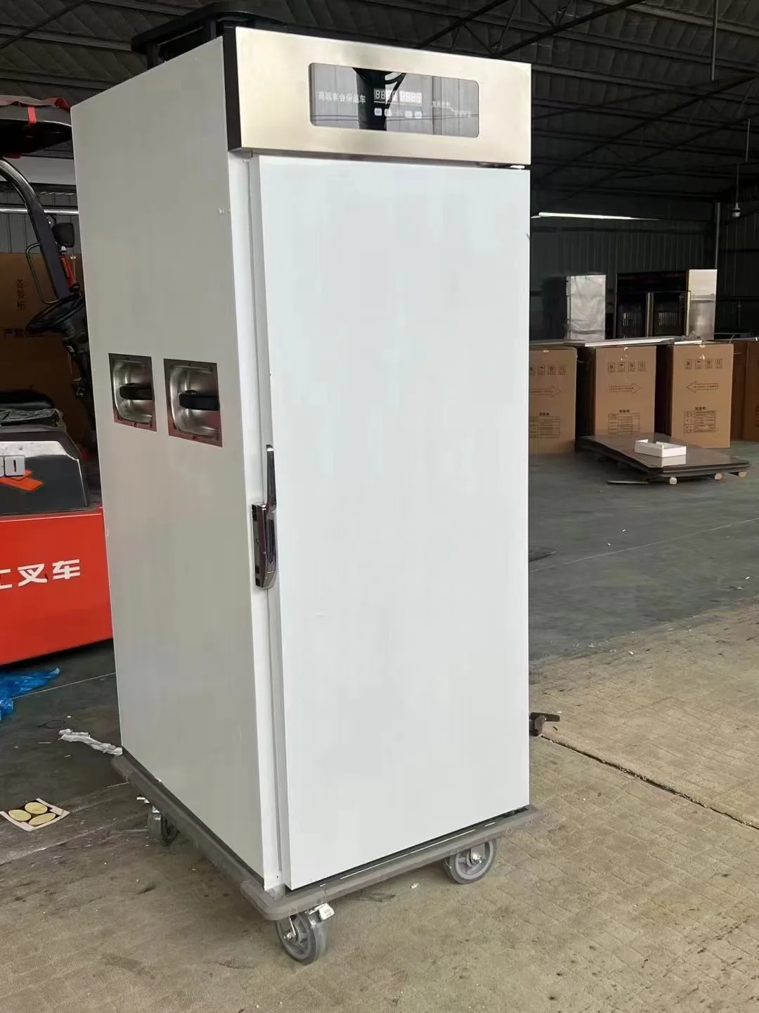 Newest Food Warming Cabinet Stainless Steel Computer Panel Version Insulated Banquet Cartpromote sales