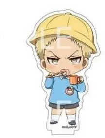 Anime Peripheral Attack On Titan Acrylic Plate Eren Mikasa Armin Levi Erwin Hange Sasha Cartoon Figure Toys Children Gifts