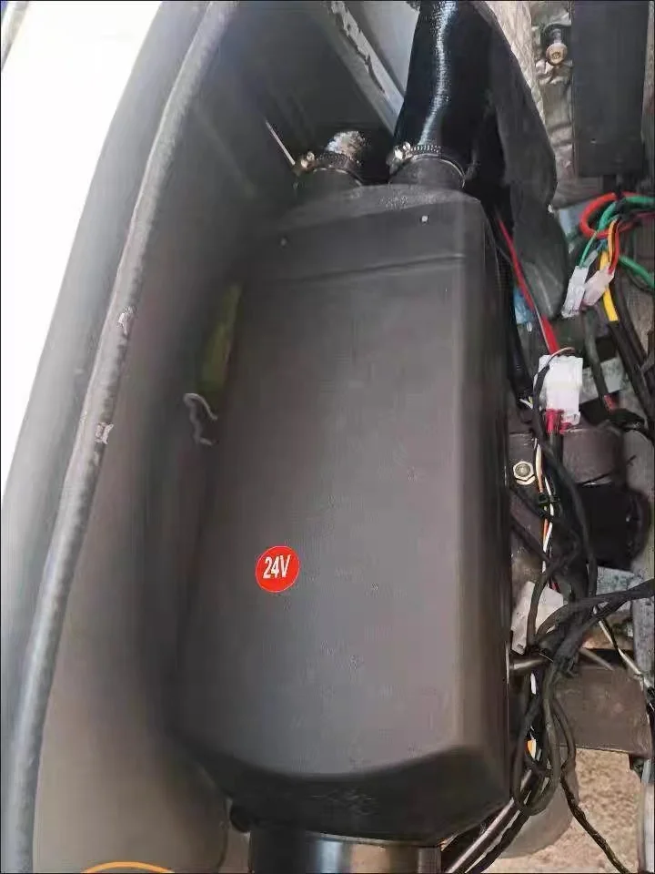 سخان ركن ديزل 5 كيلو وات - سخان هواء/مياه بغلاف من الألومنيوم 12 فولت/24 فولت (للحافلات/الشاحنات/المخيمات، تسخين سريع، مضاد للتجميد)