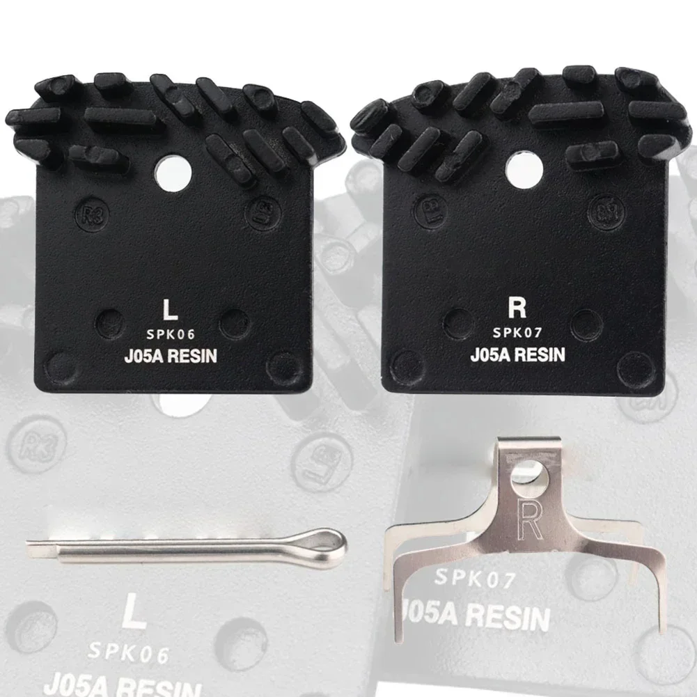 High Quality J05A Disc Brake Pads Bicycle Replacement Parts Metal Waterproof Wear Resistance 1 Pair For Shimano