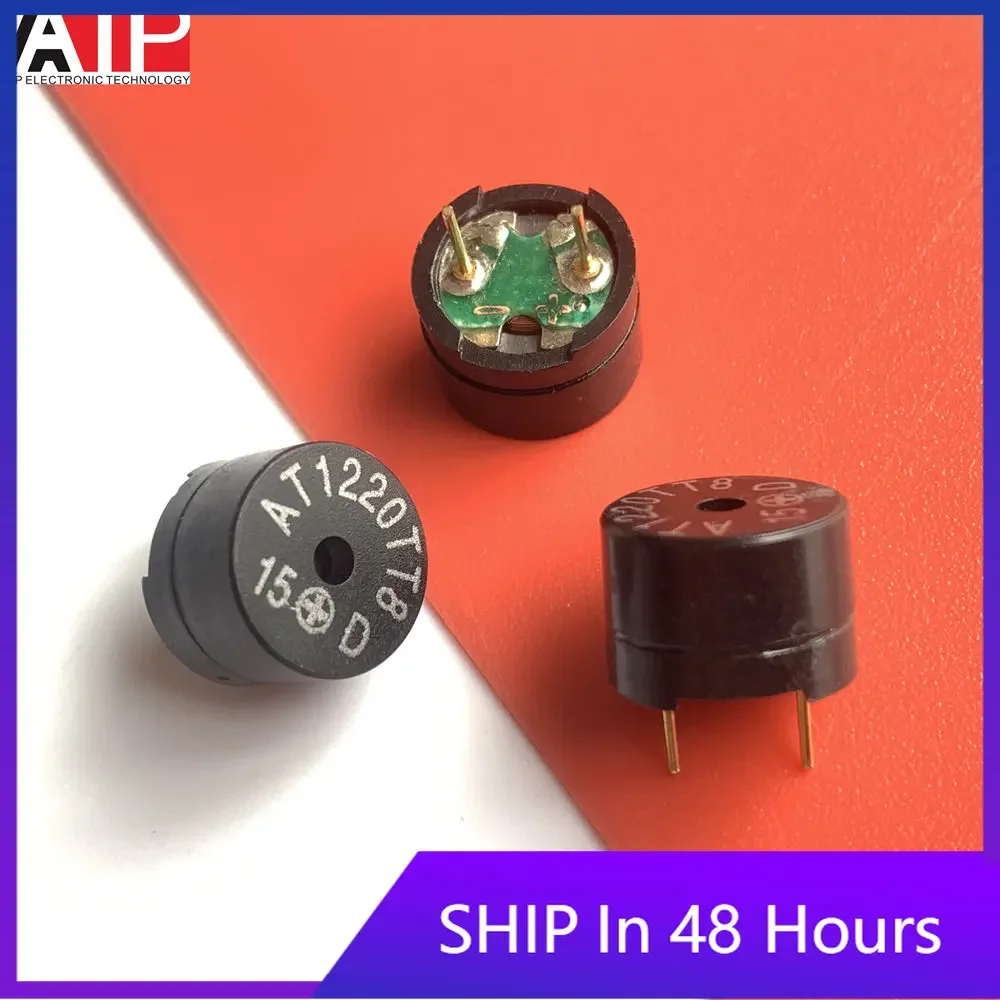 10PCS Import AT1220TT8 Passive Buzzer 1.5V 80DB 12MM Original spot inventory