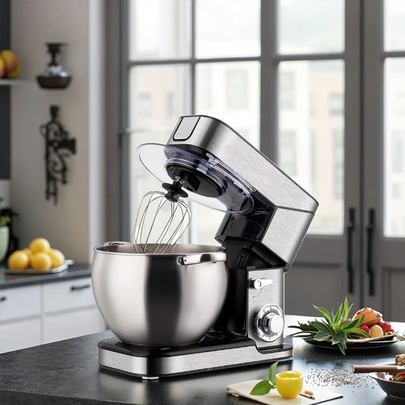 Vertical Multi-Functional Flour Mixer Automatic Egg Beater Household Small Dough Forming Machine Commercial Kitchen Tool