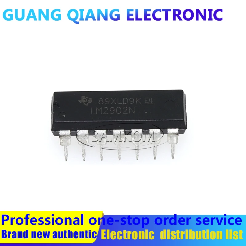 1 шт. LM2902N IC OPAMP GP 4 цепи 14DIP