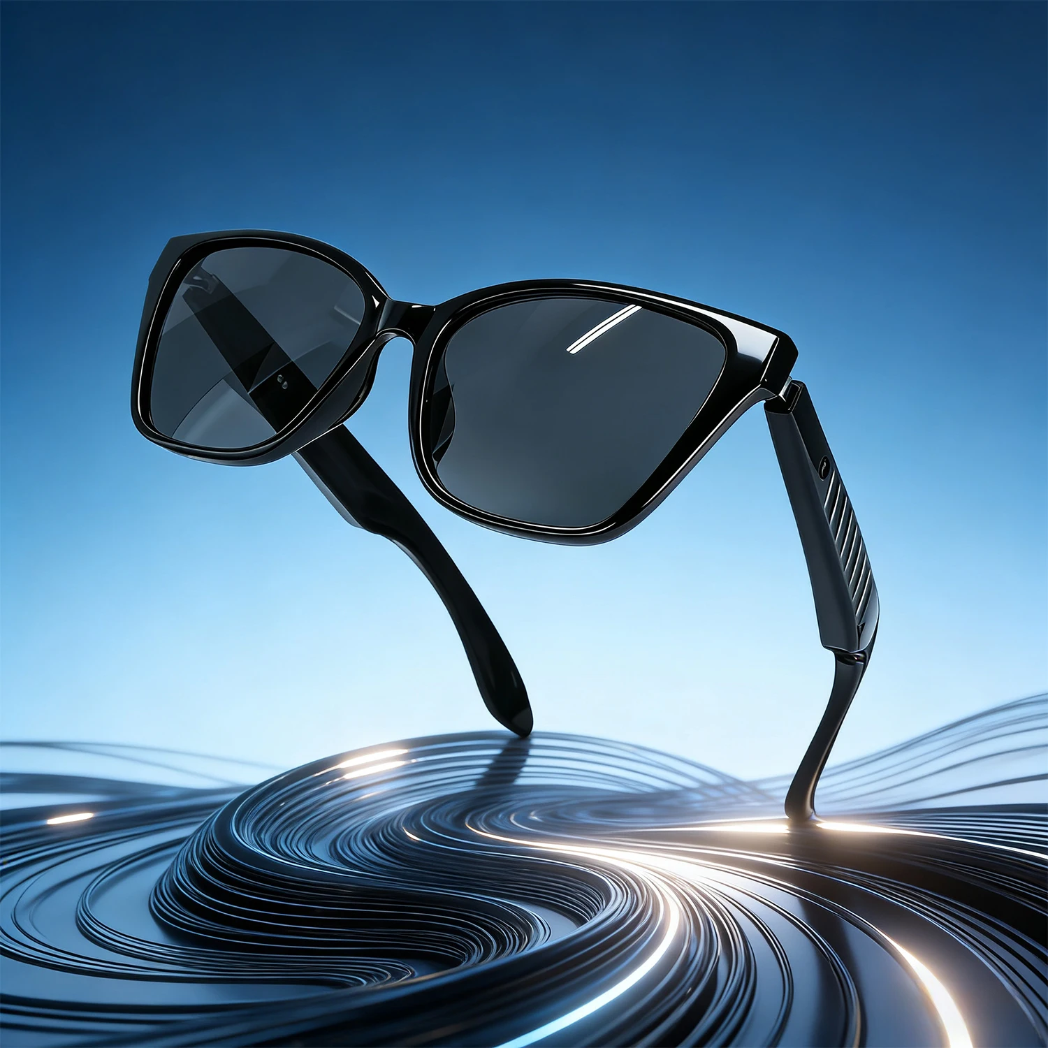 デュアルタッチコントロール、音声再生機能搭載のスマート翻訳メ - Smart Audio Glasses Touch Control のレビューと価格