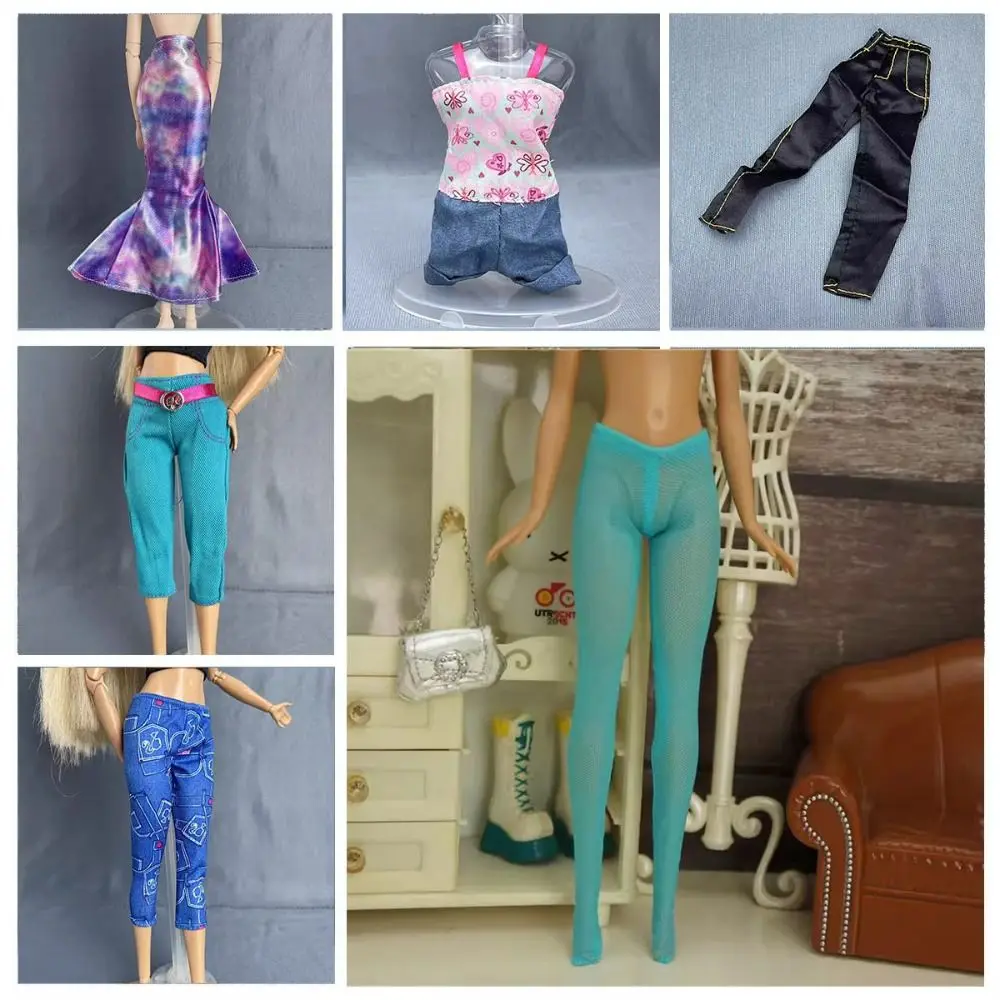 New Fashion Doll Clothes Accessories Multi-styles Casual Wears Dolls Tops Pants 11.5