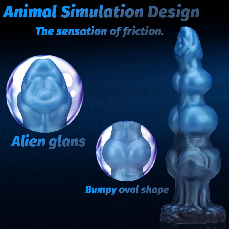 Anal Plug Alien Masturbator Prostate Massager For G-spot Stimulation_voghion.com