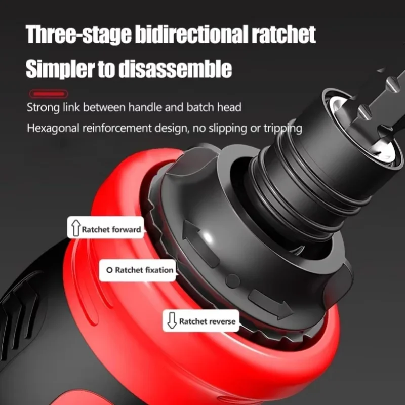 Mini 13 in 1 Ratchet Screwdriver Set Magnetic Handle Tool Labor-Saving Dual-purpose Head Hand Phillips Slotted Screwdriver