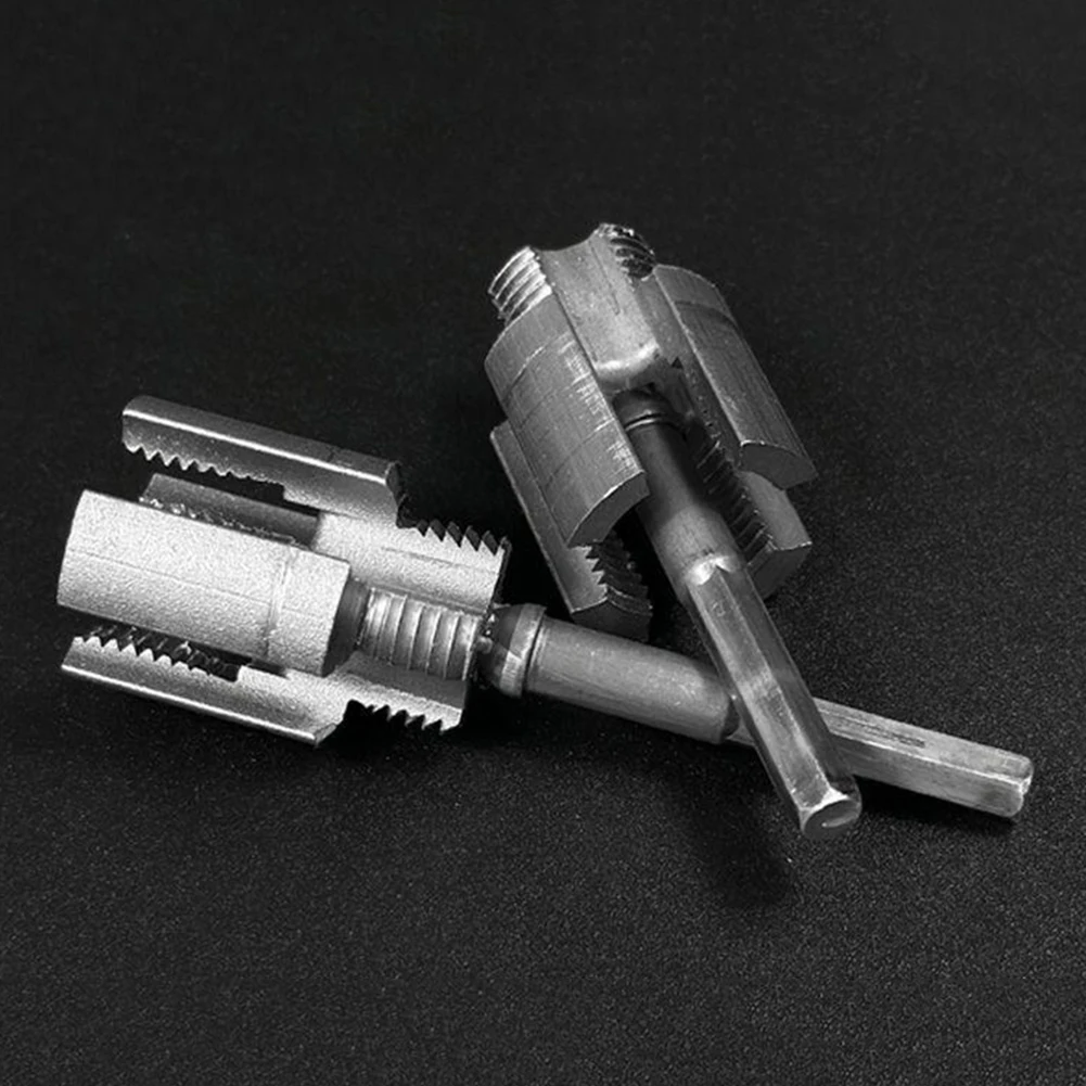 4/6Points PVC Pipe Threader Kit Integrated Internal & External Pipe Threading Tool PVC Pipe Thread Cutting Tool PPR Water Pipe
