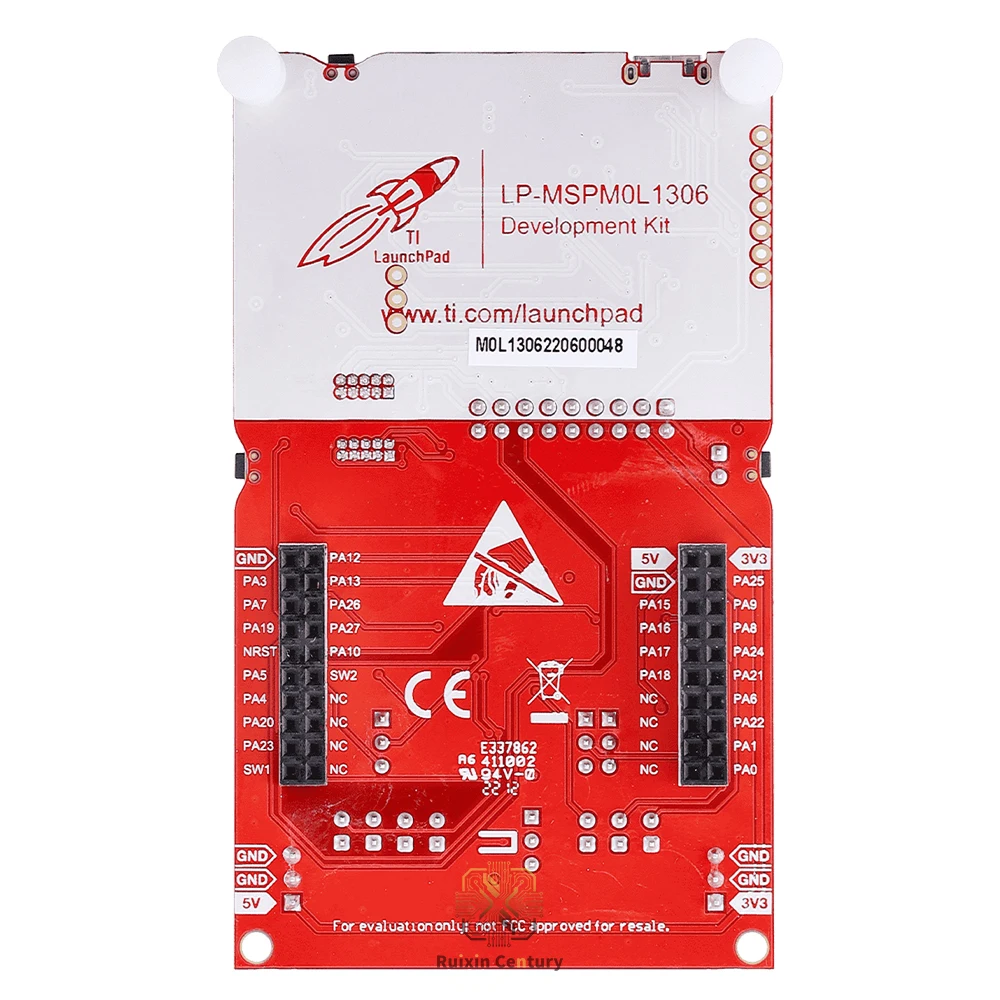 FOR Texas Instruments LP-MSPM0L1306 LaunchPad Development Kit MSPM0L1306 M0+ MCU with Analog Temp Sensor Light Sensor