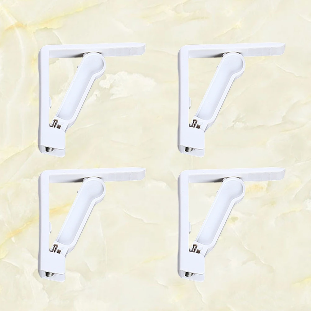 

4 Pcs Clips Adjusting Tablecloth Clips Holders for Weddings Parties Picnics Fit Most Tables Secure Cloth Place