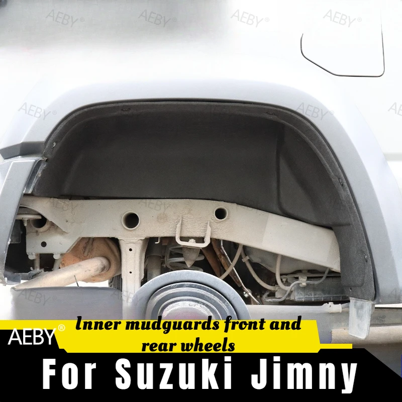 For Suzuki Jimny 2019-2026 Heavy Duty PET Fender Liner Splash Shield,Front and rear wheel mudguard,External accessories
