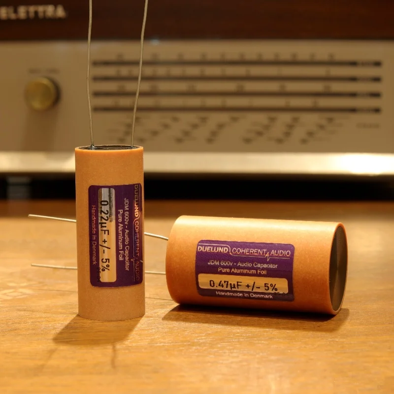 

1pcs Original Duelund JDM Aluminum foil oil-impregnated paper capacitor 600V 0.01UF 0.022UF 0.047UF 0.1UF 0.22UF 0.33UF 0.47UF