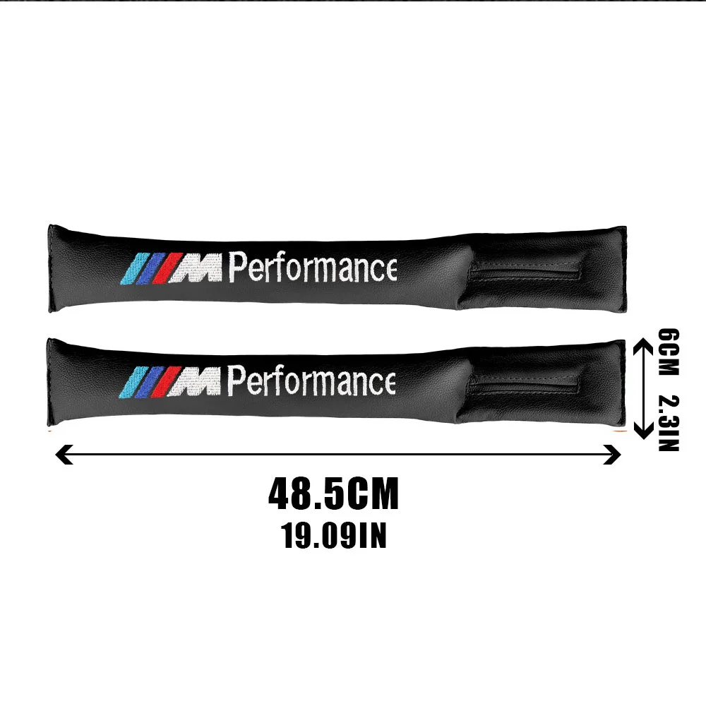 2pcs Car Seat Gap Leak-Proof Filler Strip Tidying Storage Accsesory For BMW M M1 M2 M3 F32 E60 F01 F30 F20 E90 F30 F87 E46 E60