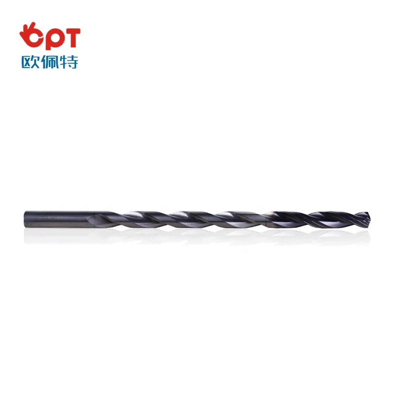 High Precision Tungsten Carbide Deep Hole Drill Bit with Twist Design & Extra Extended Length