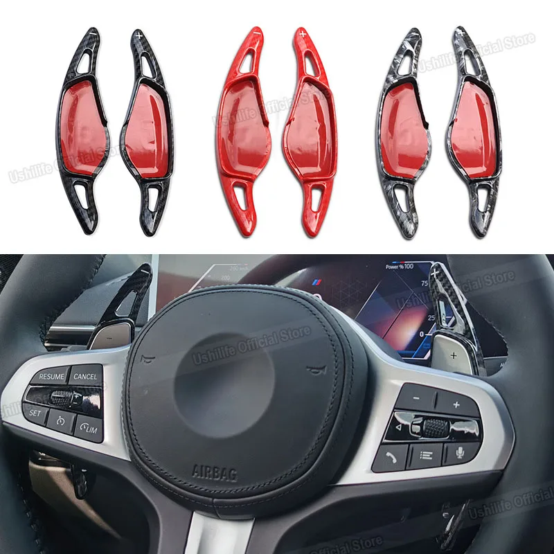 

Car Steering Wheel Paddle Shifter Gear Shift Paddle Extension Accessories For BMW 2/3/4/5/6/7/8 Series X1 X2 X4 X5 X6 X7 X8 Z4