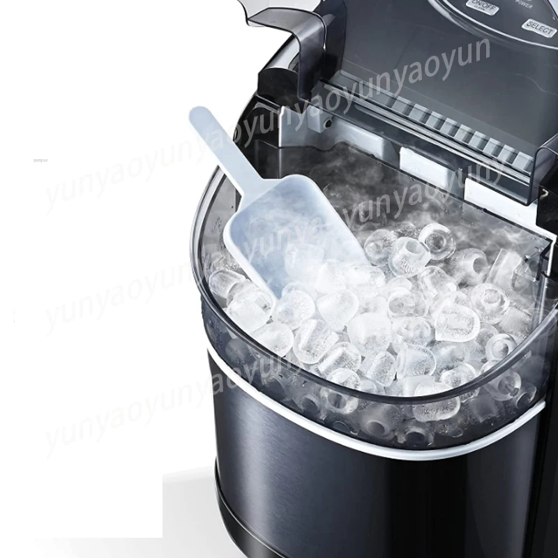 Household Automatic Ice Machine Homemade Frozen Yogurt Machine, Add Water and Ice, Full Light Indicator Machine