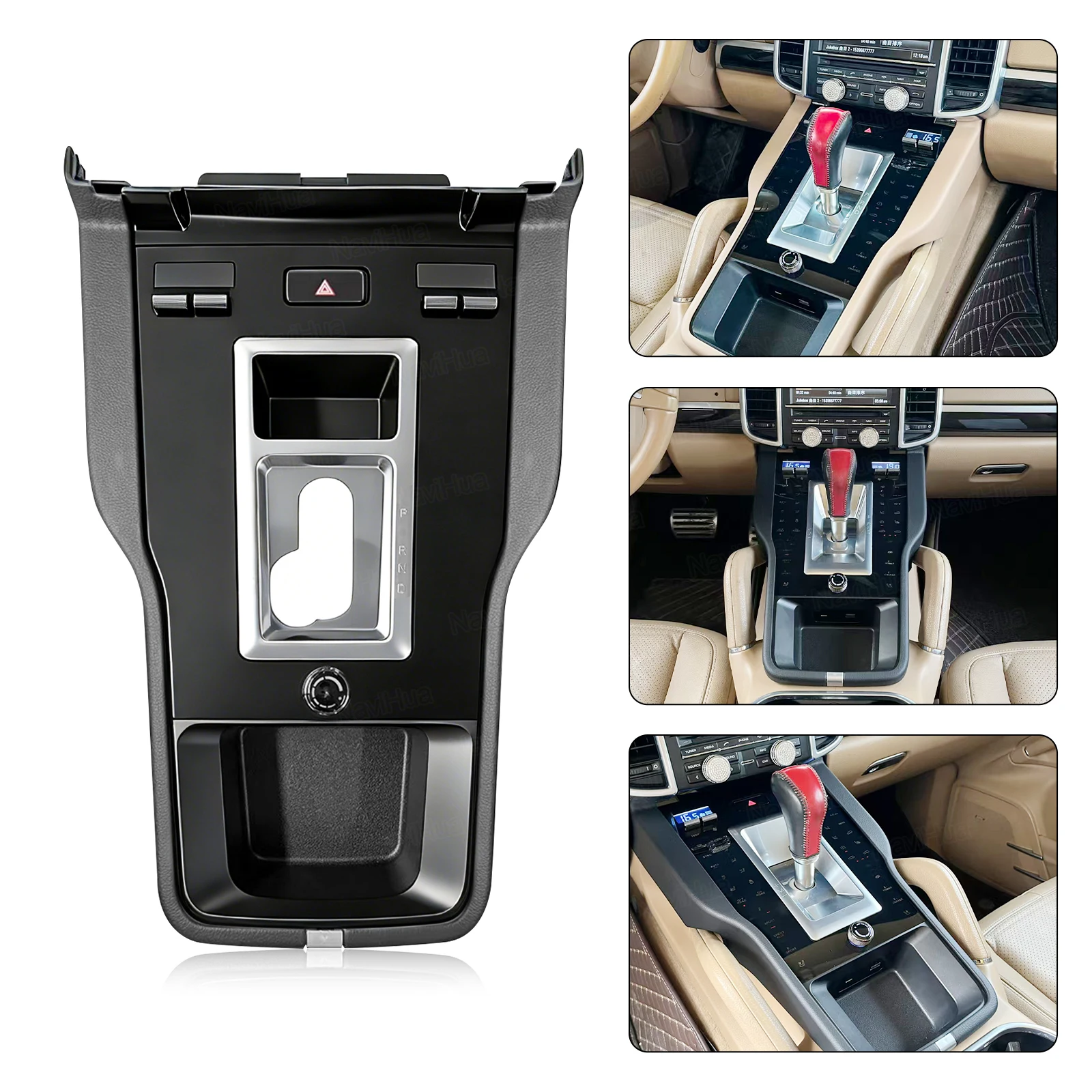Navihua LCD AC Touch Control Panel Center Console for 2010-2016 Interior Upgrade Climate Control