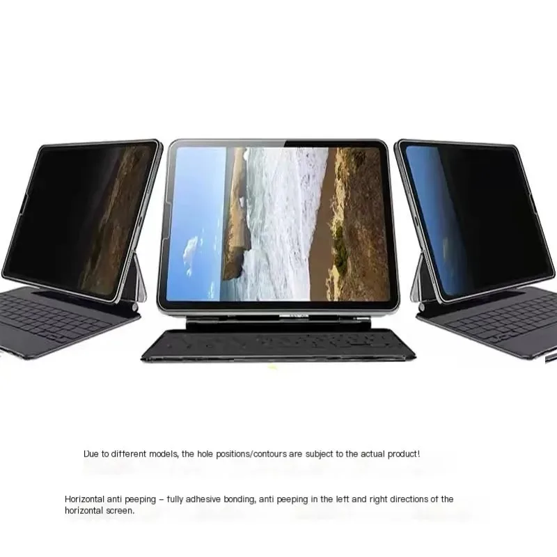 Suitable for Xiaomi 8Pro tablet 180 degree anti peeping protective film Mi pad 7S Pro left and right anti peeping film