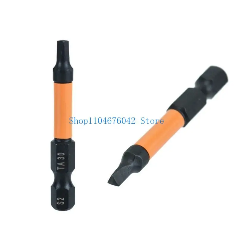 652F 10pcs Quality Steel Triangles Screwdriver Bit For Accurate Operations Bit