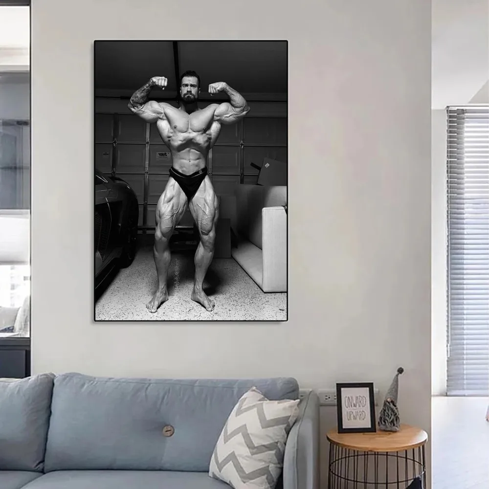 Chris Bumstead Bodybuilder Fitness Motivational Quotes Poster No Framed Kraft Club Bar Paper Vintage Wall Painting Bedroom Study