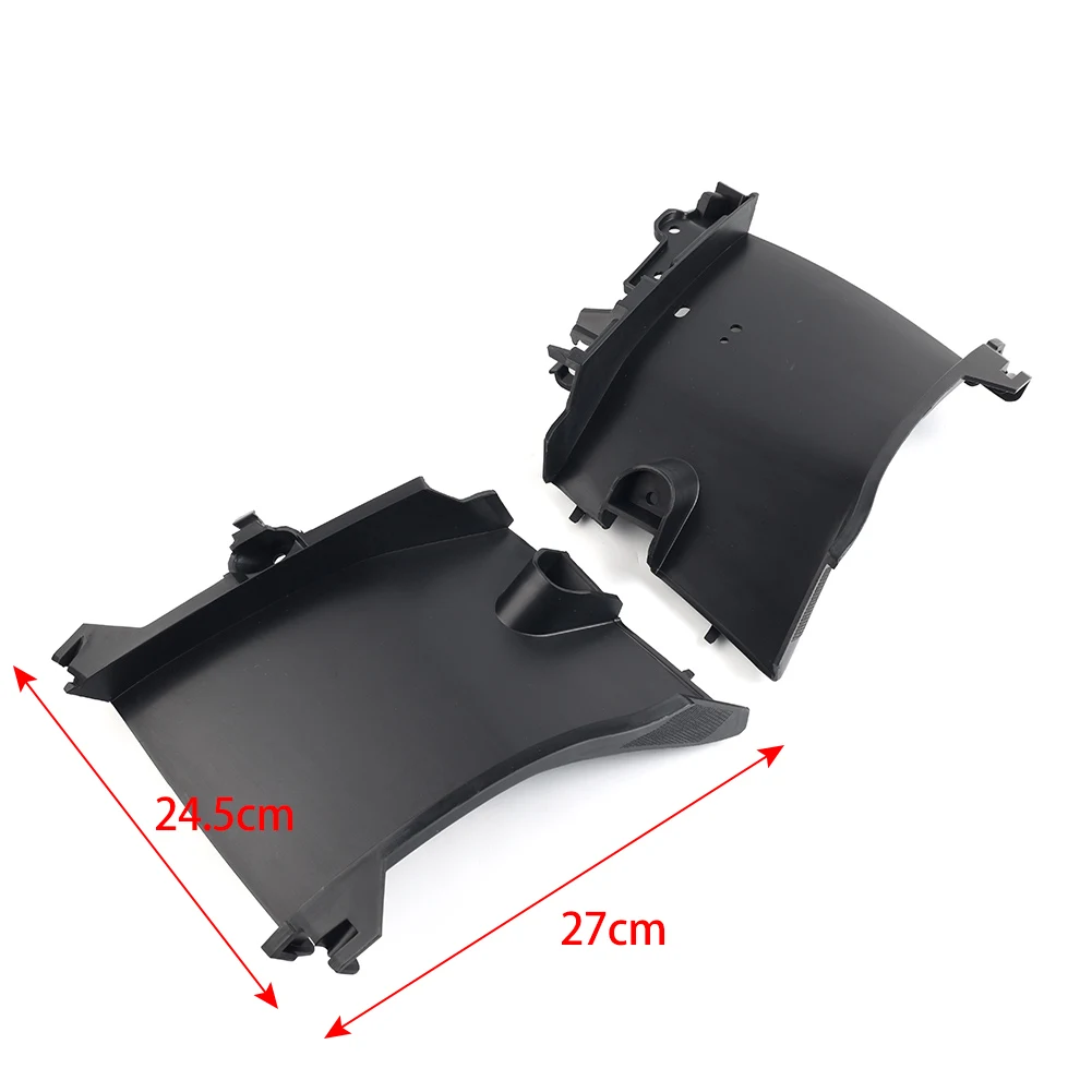 2 PCS Car Front Brake Air Cooling Duct Pipe Tube End Panel Cover For Jaguar XE 2015 2016 2017 2018 2019 T4N5801 T4N5800