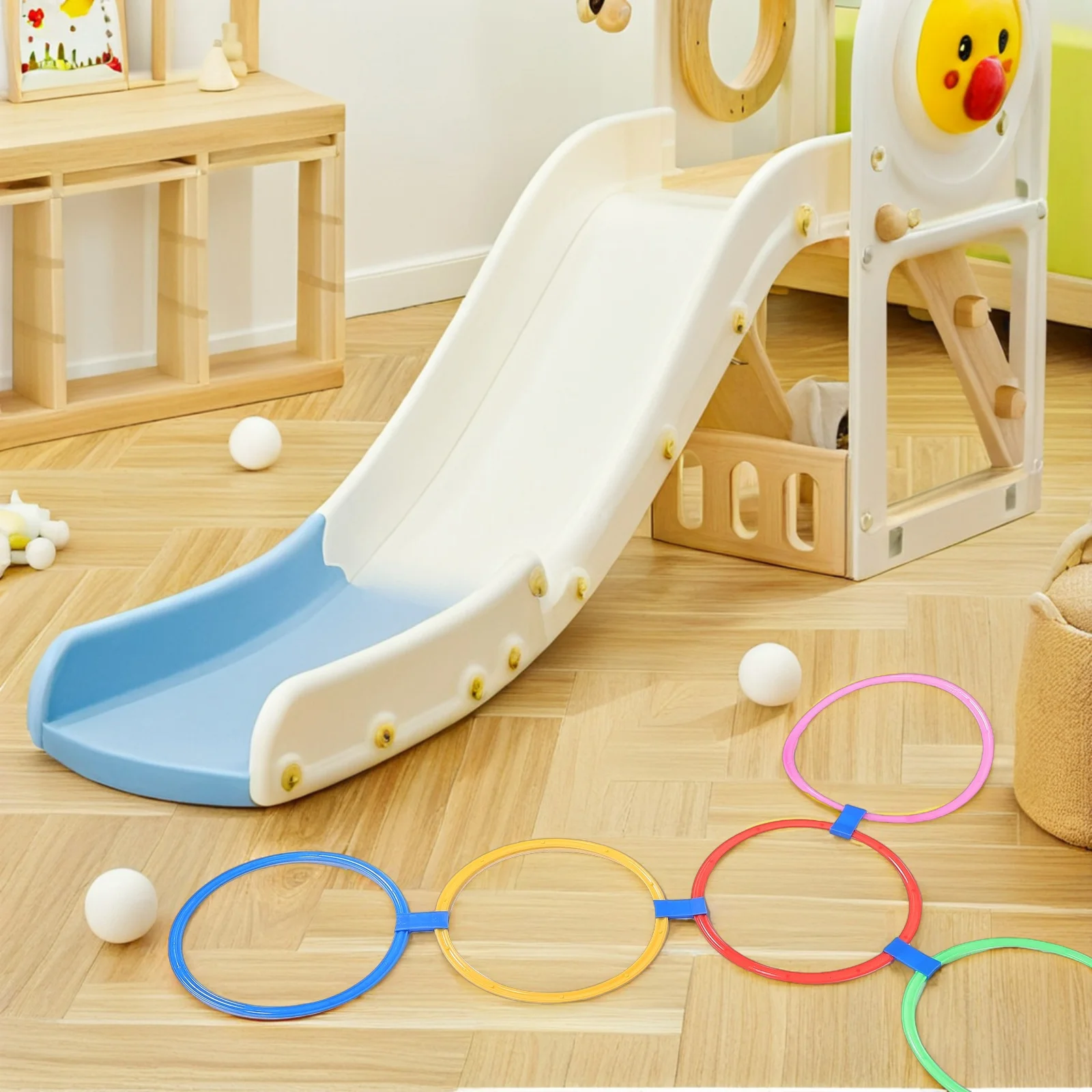 Portable Agility Conditioning Sports Childrens Sensory Training Device Rings Exercise Coordination Balance Kids Hoop