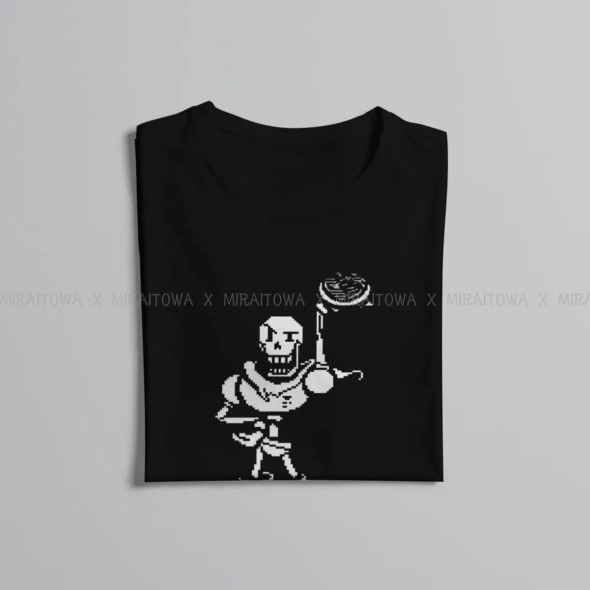 Papyrus Spaghetti  Newest TShirts Undertale Role Playing Game Male Style Fabric Streetwear T Shirt O Neck