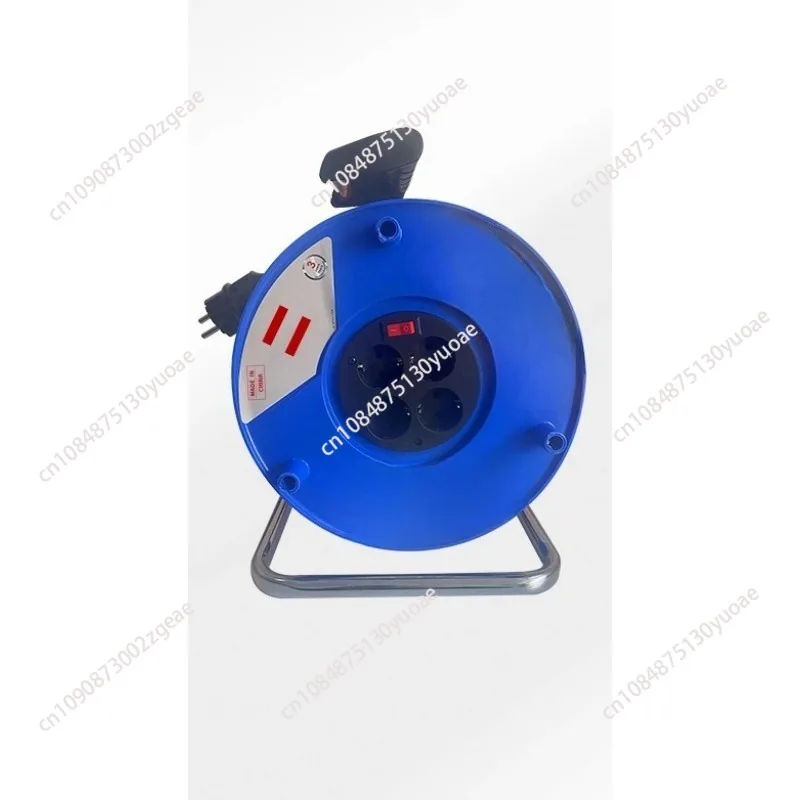 Outdoor cable reel extension power cord cable reel