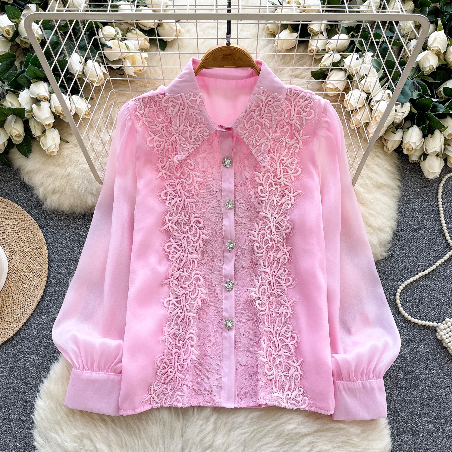 مثير طويلة الأكمام واحدة الصدر الدانتيل ضئيلة الدبابات شيك المرأة حزب أعلى Y2k شارع العليا النساء الملابس #3