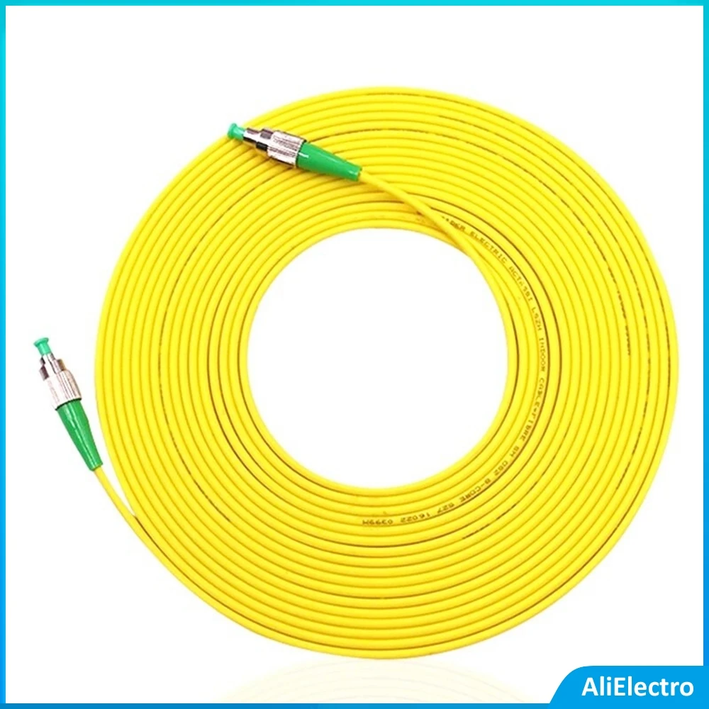 

10pcs/lot FC/ APC-FC /APC Fiber Optic Patch Cord Simplex Diameter 3mm Single Mode Cord Length 1M 2M 3M