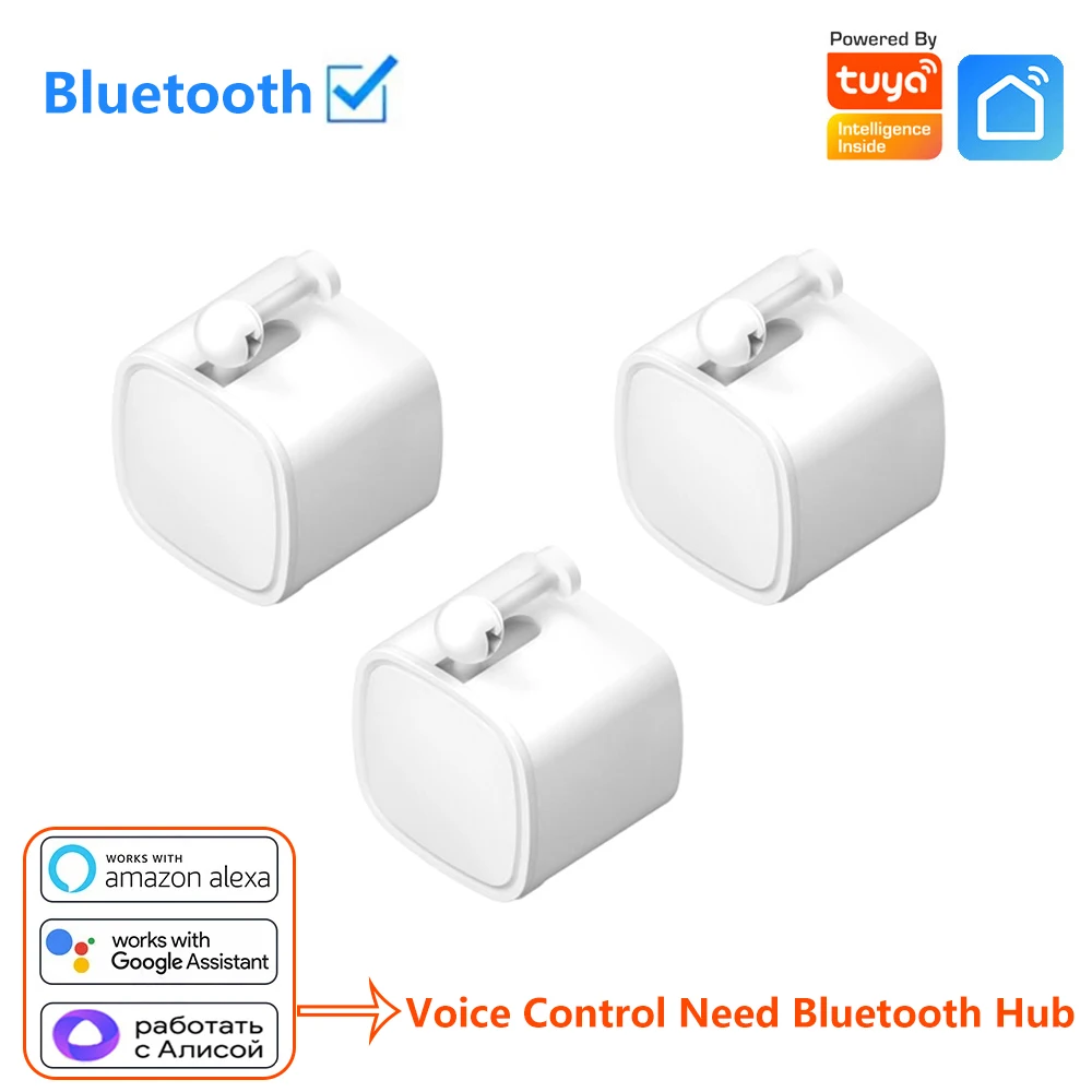 

Tuya Bluetooth Smart Finger Robot Switch Button Pusher App Remote Control Google Home Alexa Voice Control Requires Bluetooth Hub