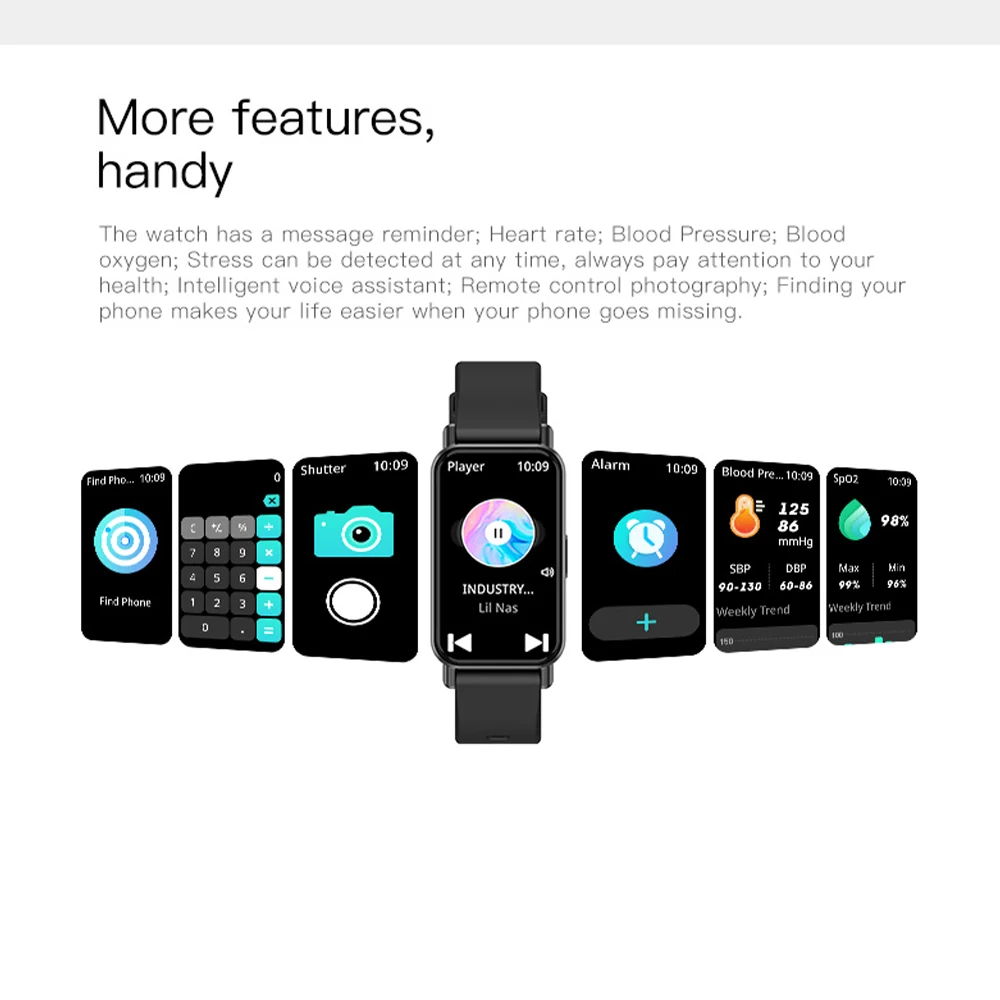 2025 Men's and women's Smart Watch Hand Blood Oxygen Blood Pressure Monitoring GPS Trajectory IP68 Multi functional Smartwatches