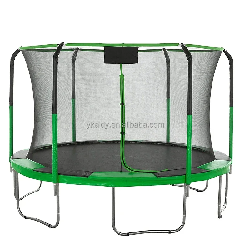 Customized Popular Children Garden Fitness Trampoline Outdoor Jumping Play Trampoline With Safety Net