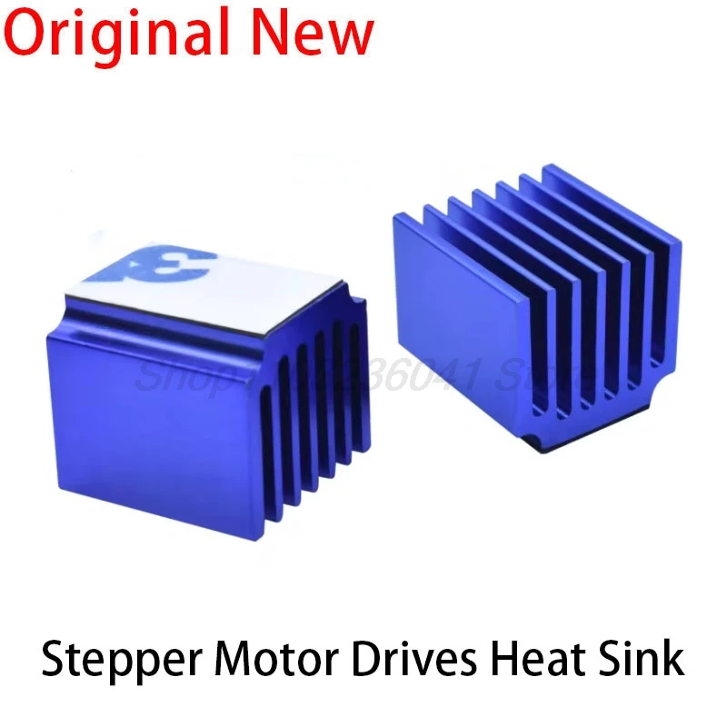 4PCS 3D Printer Parts Stepper Motor Driver Heat sinks Cooling Block Heatsink for TMC2100 LV8729 DRV8825 Drive Modules