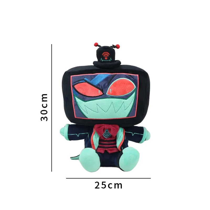 

Birthday Holiday Gifts Toys for Room Decoration Cute Hazbin VOX Plush Toys Christmas Game Hazbin Evil Boss Stuffed Doll