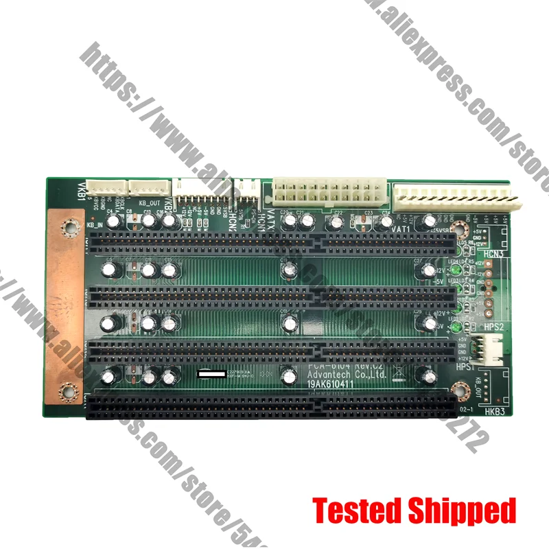 

IPC 4 * ISA PCA-6104 PCA 6104 C2 слот для шины ISA, промышленная пассивная задняя плоская полуразмерная карта процессора, поддерживает интерфейс питания ATX/AT