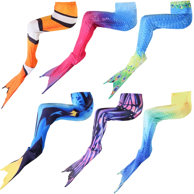 

Плавательная юбка-русалка для маленьких девочек, костюм-хвост русалки для ролевых игр, подарок на день рождения, креативный купальник и короткие шорты.