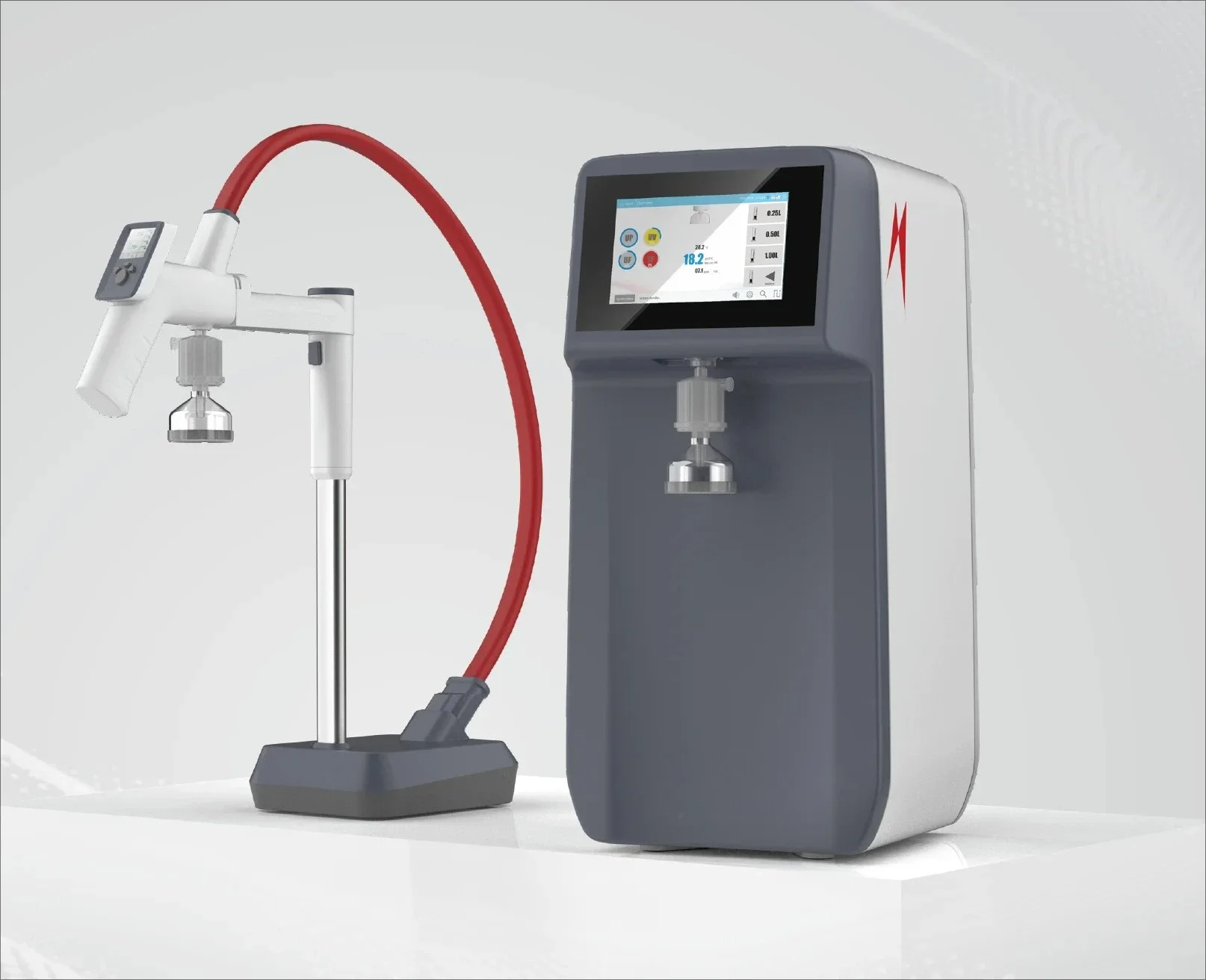 PHProfessional HiDis Water Dispenser Arm Comprehensive Solution for Laboratory Water Purifier Machine Coverage