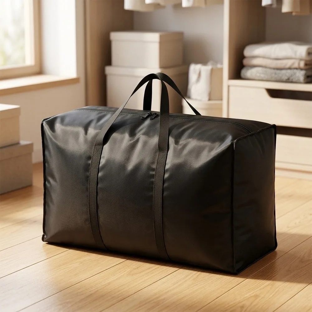 Waterproof Oversized Oxford Cloth Storage Bag for Travel Moving Outdoor Trips and Home Organization with Robust Build
