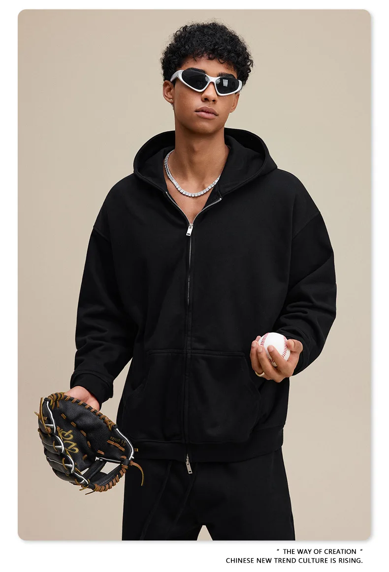 2025 جديد الاتجاه الأمريكي العلامة التجارية الرجال مجموعة الشارع صالح انغلق مقنعين البلوز (بما في ذلك بلوزات وسراويل) مجموعة أزياء الرجال #2