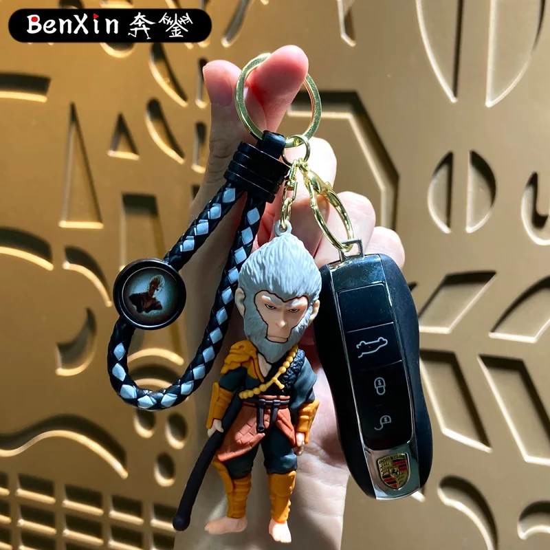 Ciondoli portachiavi Minso Doll, ornamenti portachiavi per auto con coppia di cartoni animati, piccoli regali per bambini