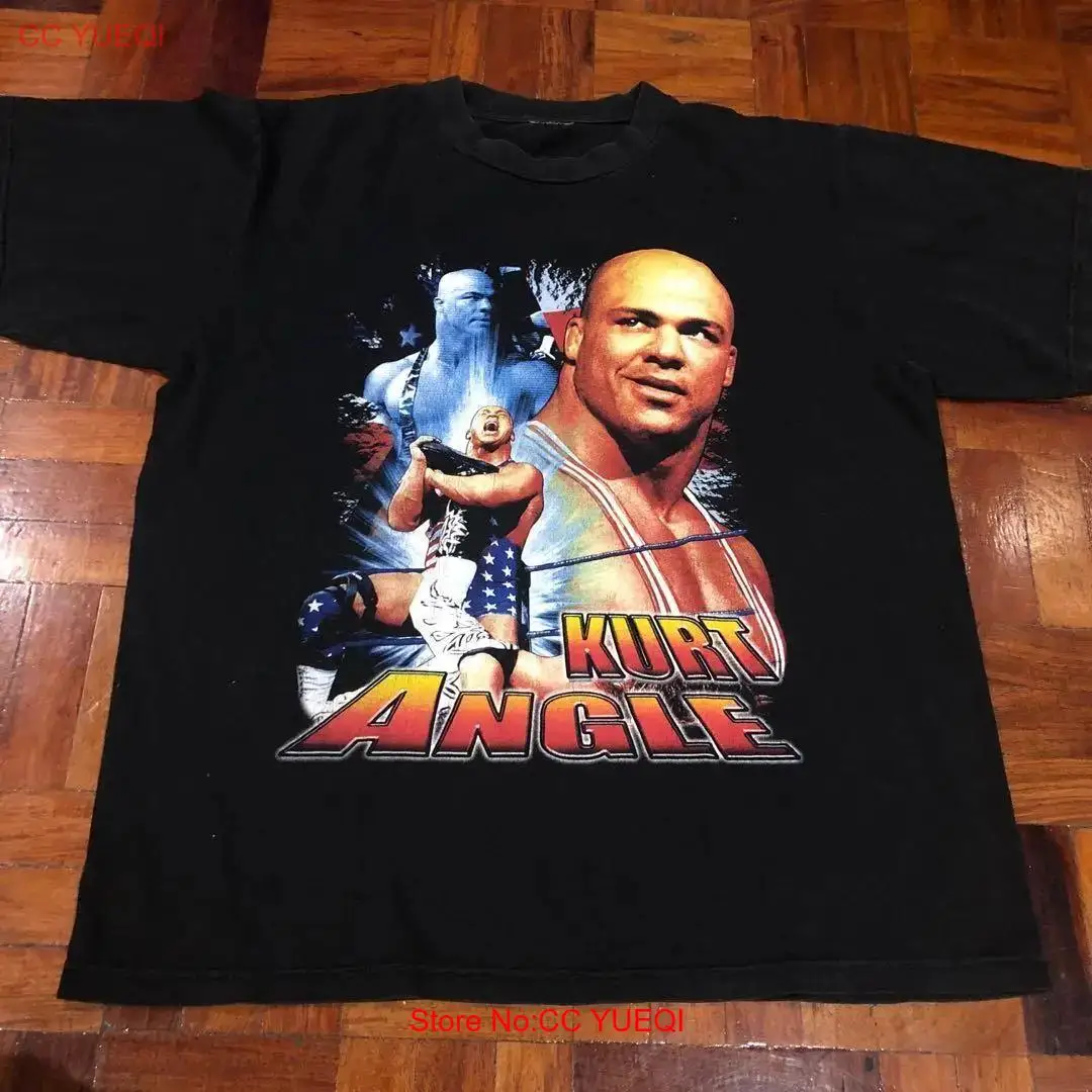 KURT ANGLE Cotton Black Unisex Size S-4XL T-shirt V957