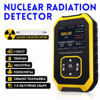 Portable Geiger Counter Nuclear Radiation Detector Personal Dosimeter X-ray γ-ray β-ray Radioactivity Tester Marble Detector