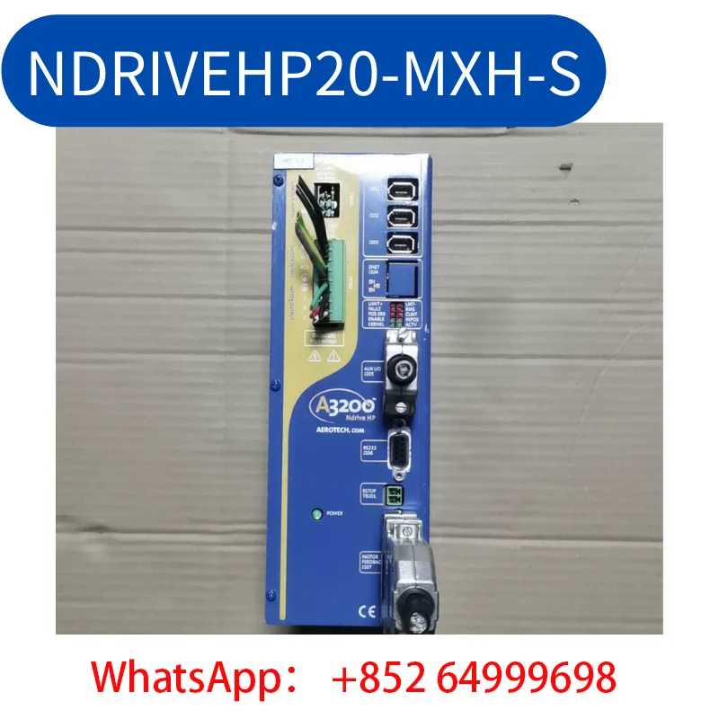 

Б/у драйвер сервопривода A3200 NDRIVEHP20-MXH-S Test OK