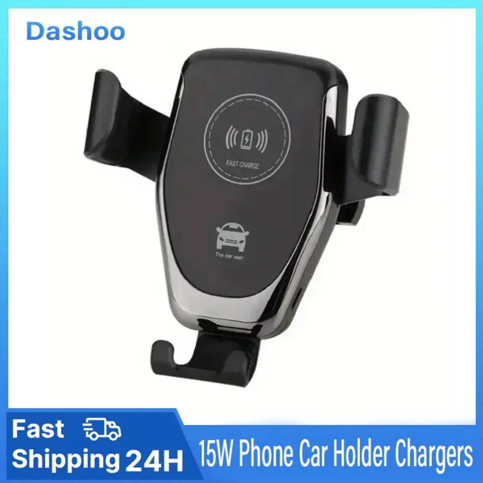 Fast Car Wireless Charger For iPhone 13 12 11 Pro XS Max XR X Samsung S10 S9 Wireless Charging 15W Phone Car Holder Chargers