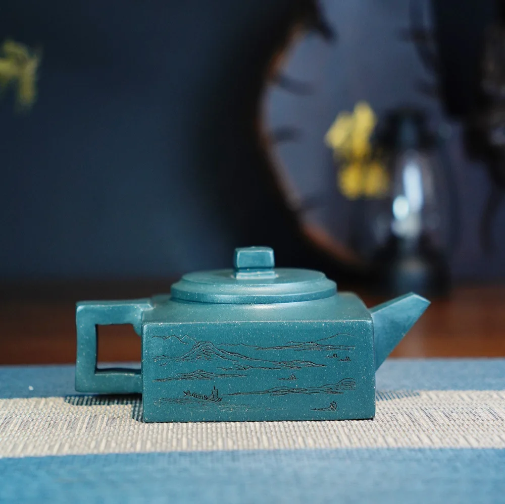 270cc Yixing Teapot Tea Pot filter Xishi Pot Beauties Handmade Purple Clay Teaware Drinkware Set Drink Puer Tea Ceremony