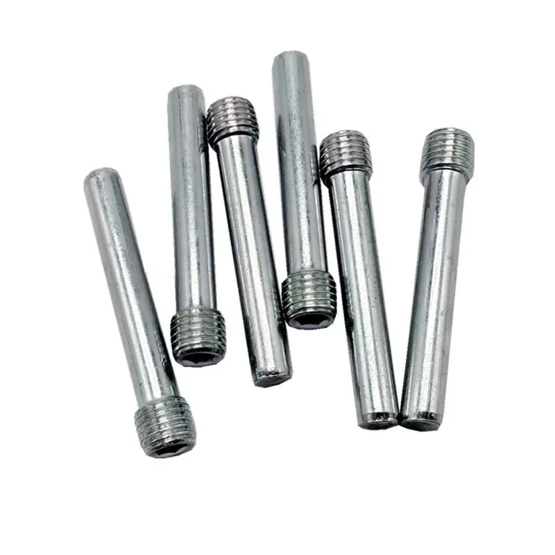 Silver Motorcycle Lower Pump Disc Brake Pad Fixing Screw M8 M10 M7 Hexagonal Guide Bolt Guide Pin LS07 1PCS